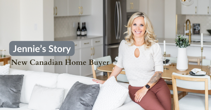 Jennie's Story. A New Canadian Borrower